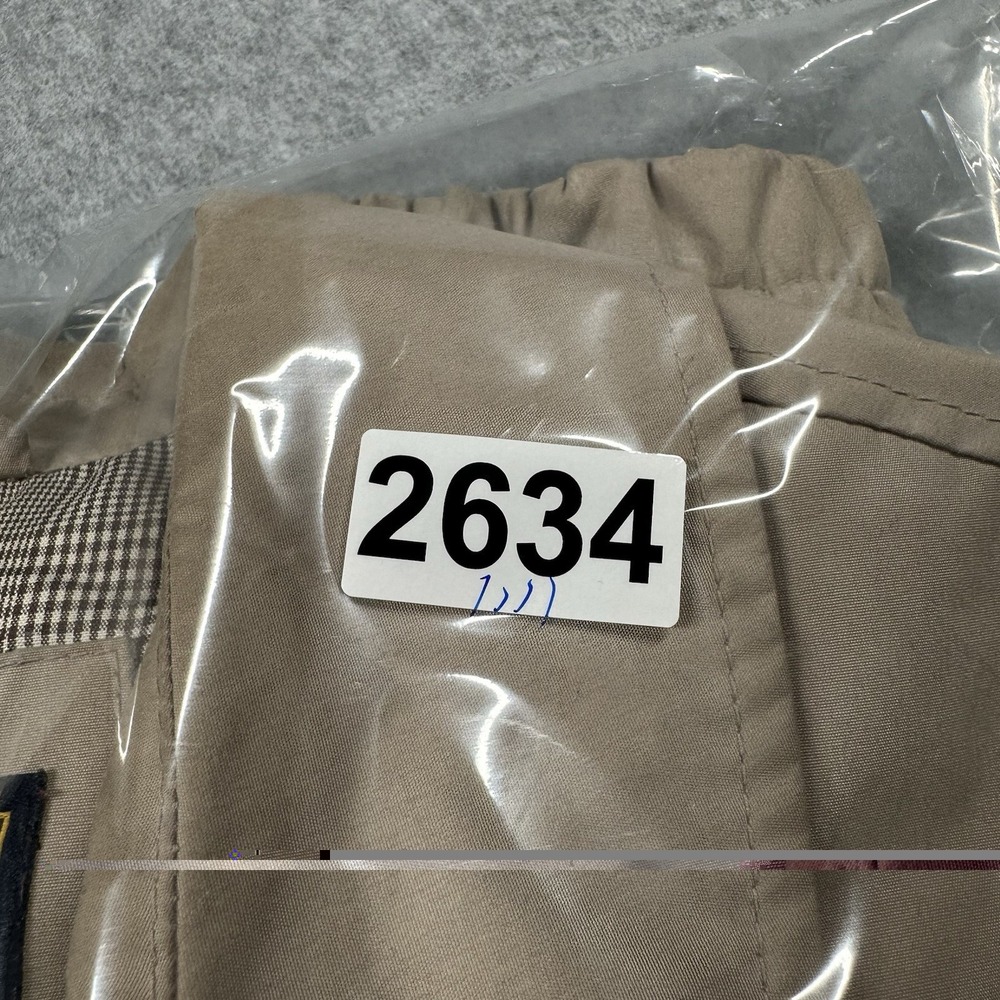 US Polo Assn Khaki‎ Harrington Jacket Mens XXL Full Zip Lined Golf Embroidered - Picture 7 of 7